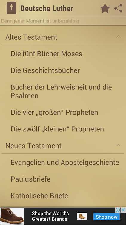Bibel Deutsche Luther - New - (Android)