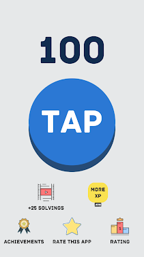 #2. XP Booster - Tap Tap Button (Android) By: CDM Apps