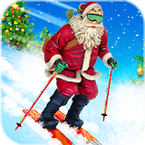 Santa Claus Ski Racing icon
