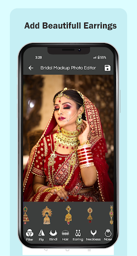 Bridal Mackup Photo Editor Screen 2