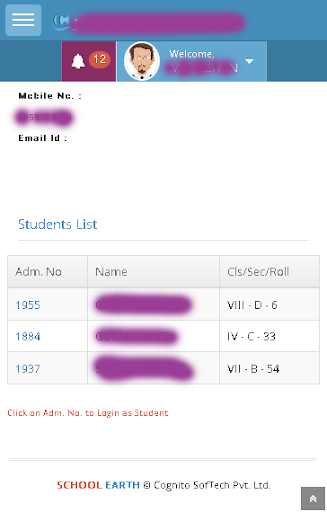 JPS Online (An App for Student Screen 3