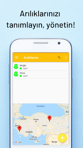 Android application e-Kovan Dostu screenshort