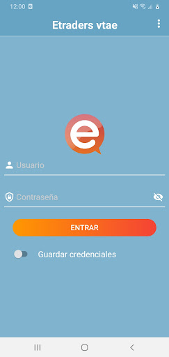 Android application eTraders vtae screenshort