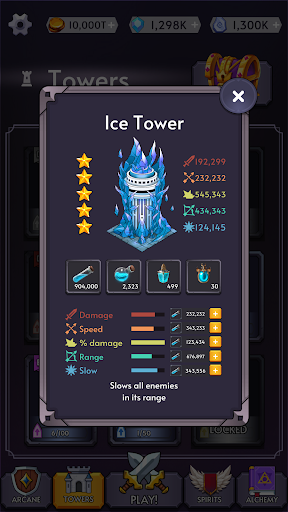Arcane Alchemist - Idle TD Screen 3