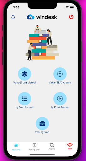 Android application WinMobile (BESK) screenshort