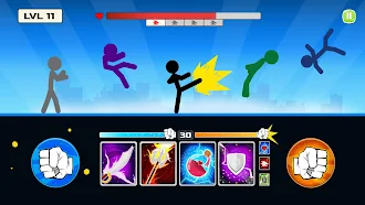 Game screenshot Stickman Fighter : Mega Brawl mod apk