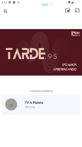 Clicktv+ Screen 2