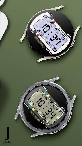 JJ-Digital032 Watch Face screenshot 3