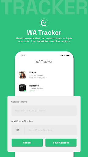WATracker - WALastSeen Tracker Screen 2