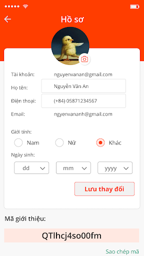 Android application Ecomart screenshort