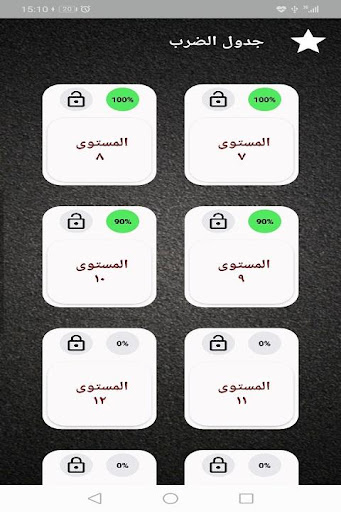 جدول الضرب بالعربي Screen 3