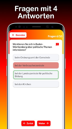 Einbürgerungstest Deutschland Screen 2
