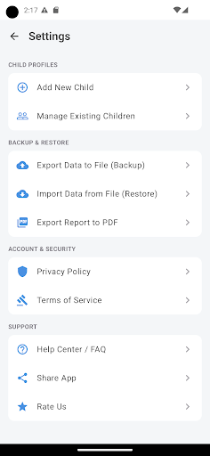 App screenshot