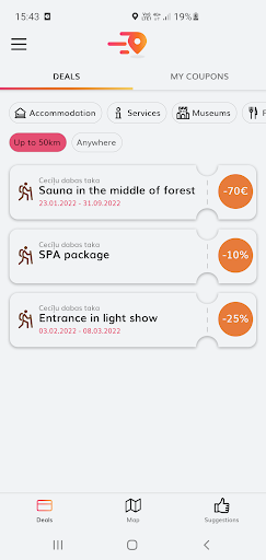 TraviGO Travel Screen 3