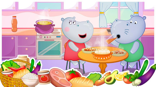 Hippo Cook: Funny Cooking  screenshots 1