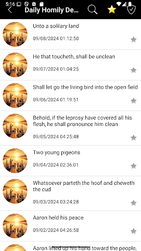 Our Daily Homily Devotional Screen 2