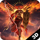 Fire Angel 3D Live Wallpaper icon