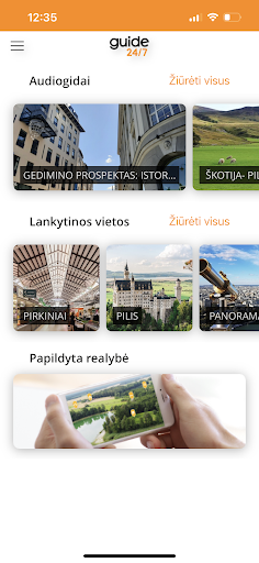 Android application Guide 24/7 screenshort
