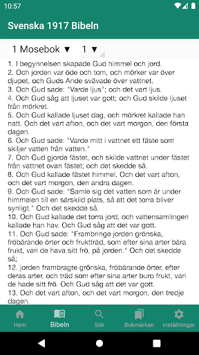 Swedish Bible, Svenska 1917 Screen 2