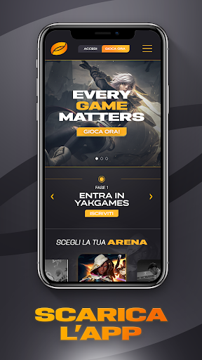 Android application Yak Games screenshort