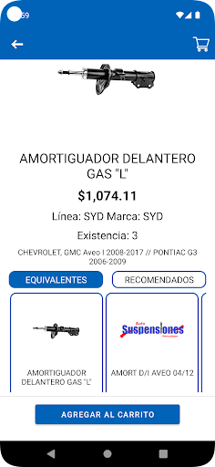 AutoSuspensiones Screen 3
