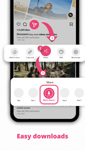 Android application Video Downloader - Story Saver screenshort