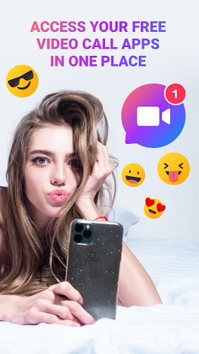 Android application Video Call Group Chat messages screenshort