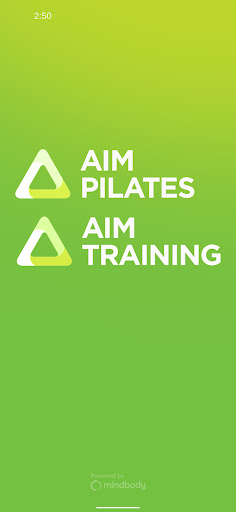 Android application AIM Pilates and Training screenshort