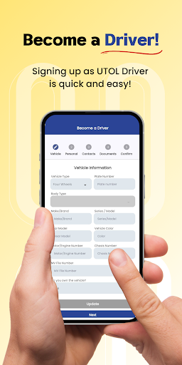 UTOL Driver Screen 2
