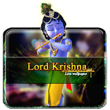 Krishna Playing Flute Live WP icon