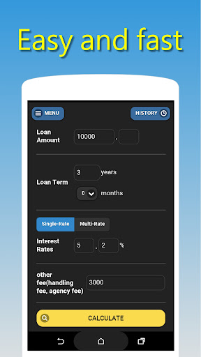 Android application Credit Loan Assistant screenshort
