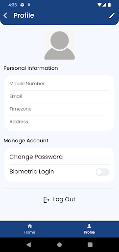 Android application Jobspark screenshort