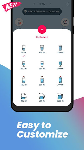 Drink Water Tracker Screen 2