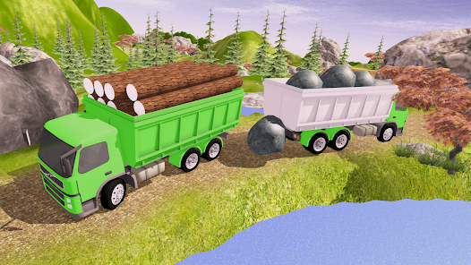 Offroad Simulator Truck Cargo apklade screenshots 1