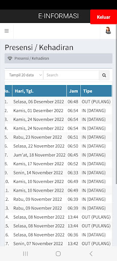 Info SMPN 16 Gresik Screen 3