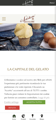 Android application La Sorbetteria Castiglione screenshort