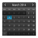 Month Calendar Widget
