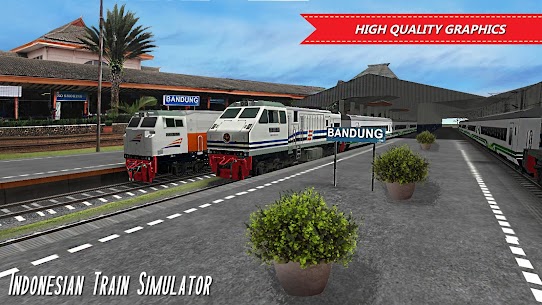 تحميل لعبة Indonesian Train Simulator مهكرة 2022 للاندرويد 2