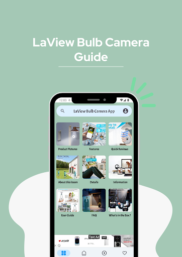 Android application LaView Wireless Camera Guide screenshort