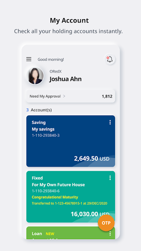 Android application DGB Biz screenshort