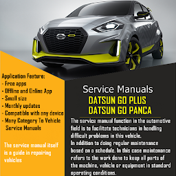 Icon image Service Manuals For Datsun Go