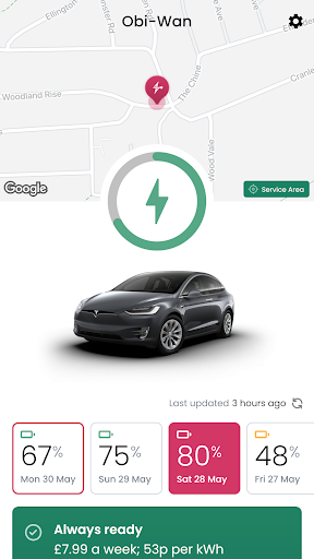 Android application Charge Fairy screenshort