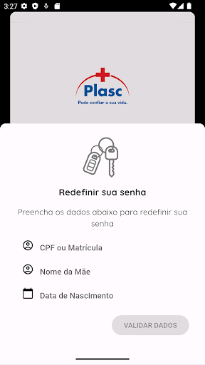 Plasc - App para Beneficiários Screen 2
