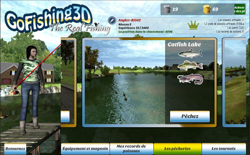 Code Triche GoFishing3D The Real Fishing APK MOD (Astuce) screenshots 2