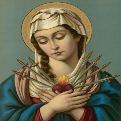 Devoção as 7 Dores de Maria logo