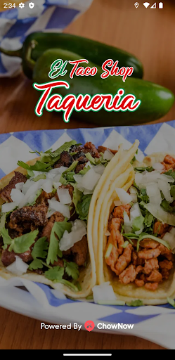 Android application El Taco Shop screenshort