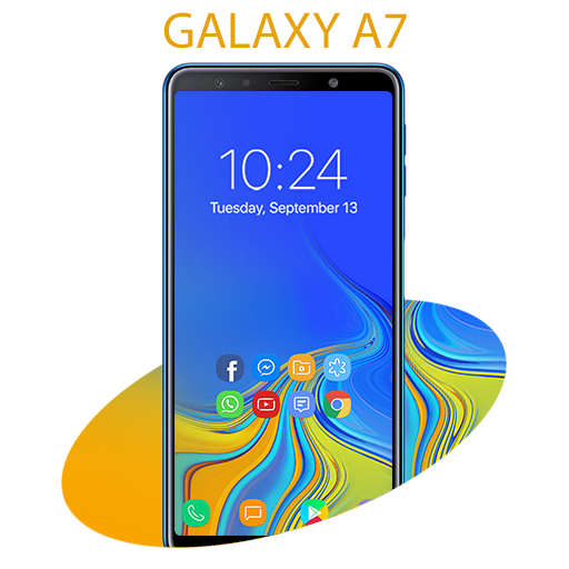 Theme for Galaxy A9 2018 / Gal logo