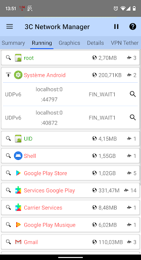 3C Network Manager Screen 2