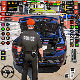 коп сим- полиция машина погоня Mod Apk
