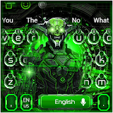 Green Tech Robot Keyboard icon